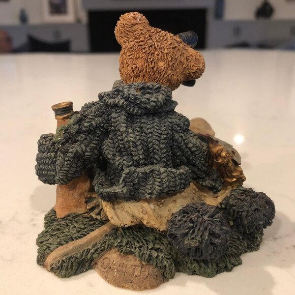 Boyds Bears & Friends Resin Figurine Style # 2268 Bailey...the Cheerleader Vtg - Picture 3 of 5